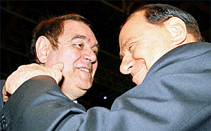 Clemente Mastella e Silvio Berlusconi