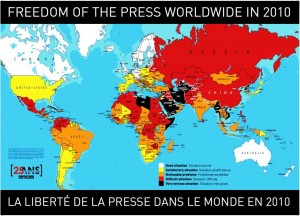 La libertà di stampa in Italia secondo RSF