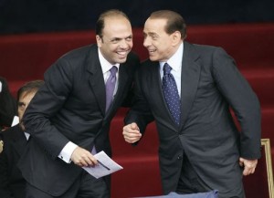 berlusconi e alfano