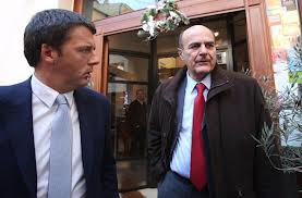 renzi e bersani