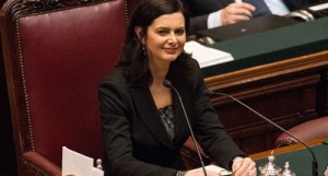 Laura Boldrini, presidente della Camera