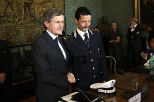 gianni alemanno e carlo buttarelli roma