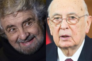 grillo chiede incontro capo dello stato napolitano