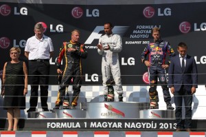 podio formula 1 gp ungheria