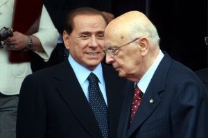 berlusconi napolitano grazie