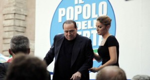 berlusconi pascale pdl roma 4 agosto 2013