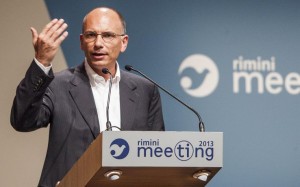 enrico letta meeting cl