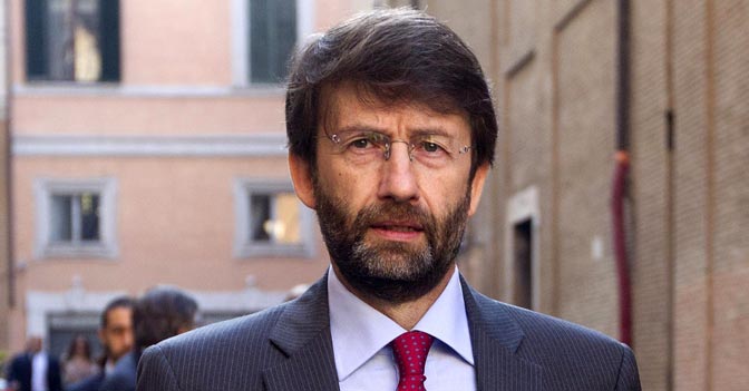 ... Paolo Fresu e il presidente dell&#39;Associazione I-Jazz, Gianni Pini. Nel dettaglio, ha spiegato il ministro, l&#39;intervento farà leva sui fondi del Lotto. - franceschini-dario