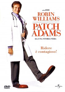Robin Williams nei panni del dr. Patch Adams