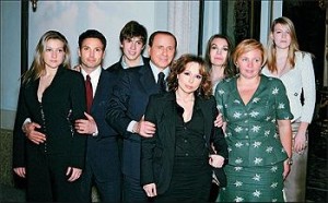 famiglia berlusconi padre barbara