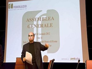 Maurizio Flammini, presidente Federlazio