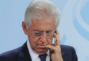 mario monti attacca casini mauro e berlusconi