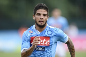 Insigne è l'autore dell'unica rete siglata dal Napoli.