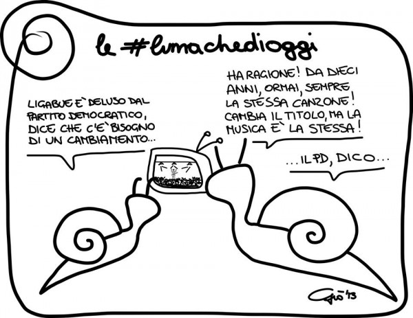 #lumachedioggi: ligabue