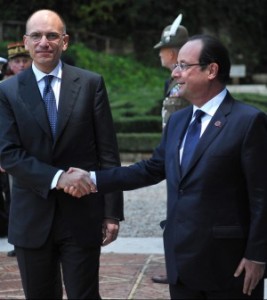 letta e hollande