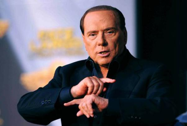 Berlusconi dopo l'uscita di Napolitano