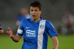 L'ala sinistra Konoplyanka ha segnato il gol del vantaggio iniziale per il Dnipro.