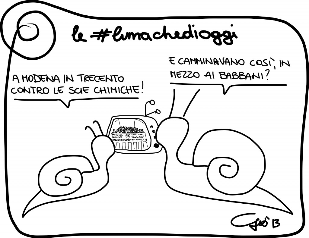 #lumachedioggi di Giovanni Laccetti del 23.12.2013