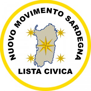 Nuovo movimento sardegna simbolo con cinque stelle