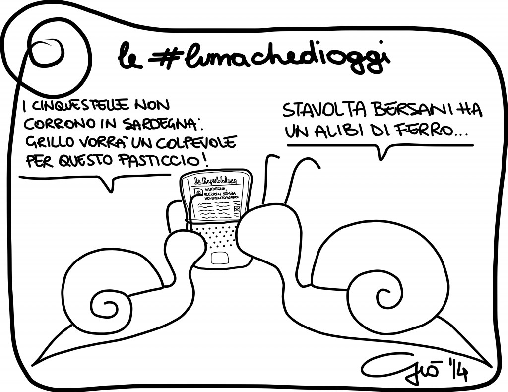 #lumachedioggi di Giovanni Laccetti del 7.1.2014