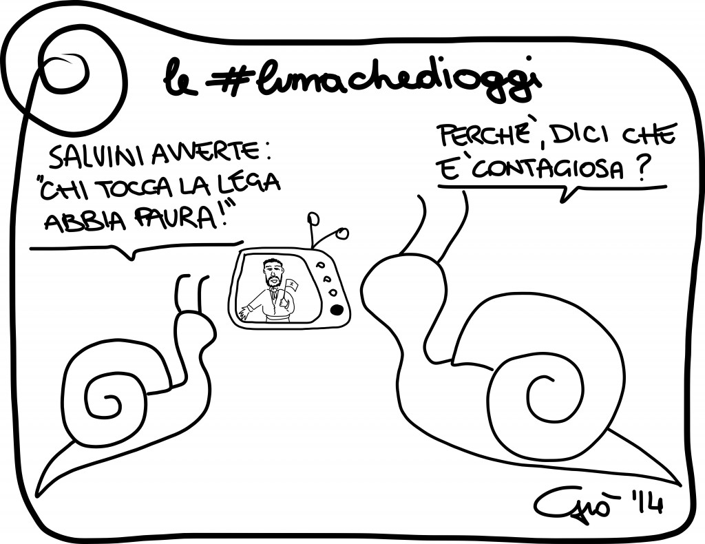 #lumachedioggi di Giovanni Laccetti del 12.1.2014
