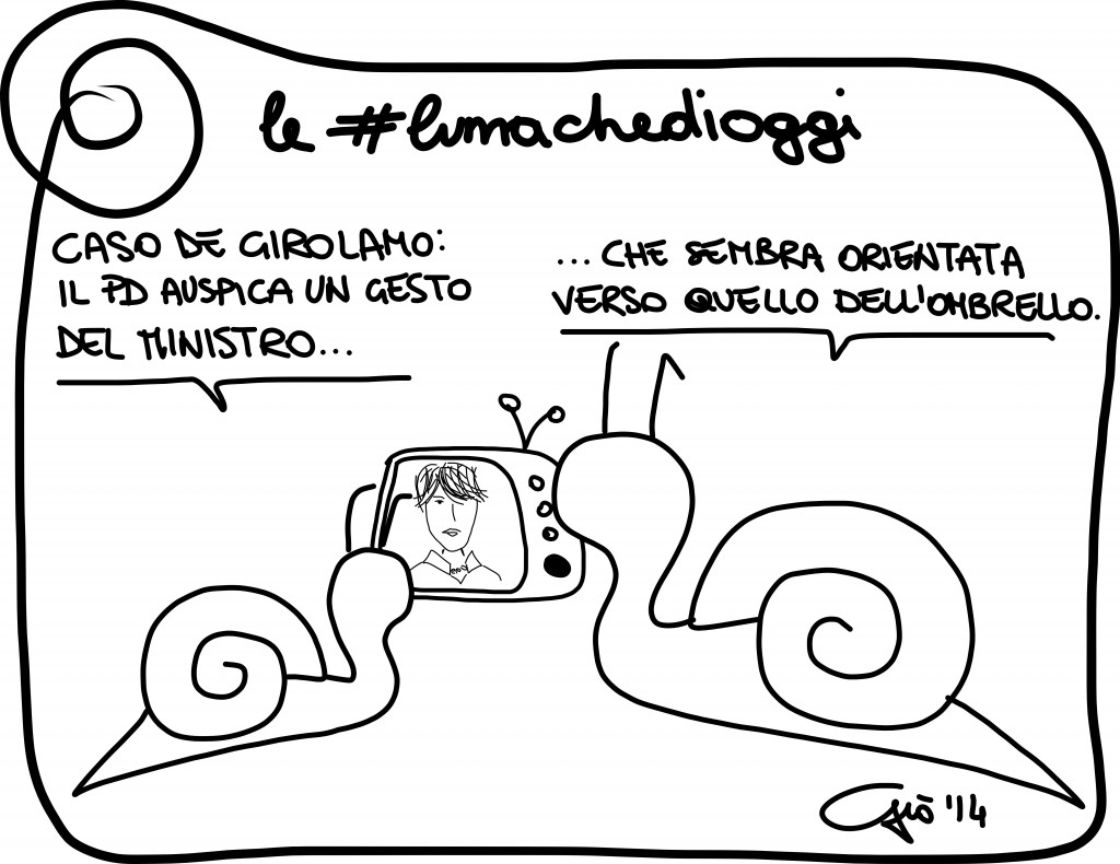 #lumachedioggi di Giovanni Laccetti del 18.1.2014