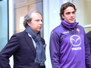 Alessandro Matri, passato dalla lista UEFA del Milan a quella della Fiorentina