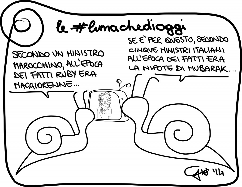 #lumachedioggi di Giovanni Laccetti del 28.1.2014