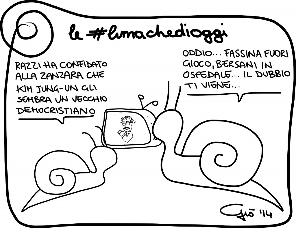 #lumachedioggi di Giovanni Laccetti del 9.1.2014
