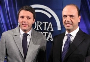 renzi e alfano