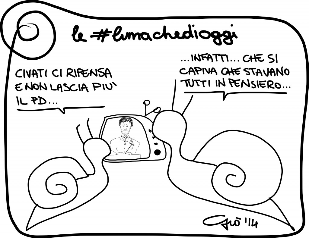 #lumachedioggi di Giovanni Laccetti del 24.2.2014