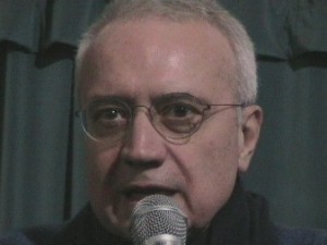 Paolo Flores D'Arcais, uno dei sostenitori della Lista Tsipras