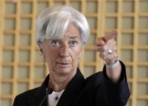 Christine Lagarde, presidente del Fmi