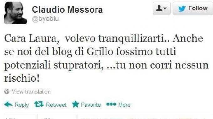 M5S, Claudio Messora prima attacca e poi si scusa con Laura Boldrini
