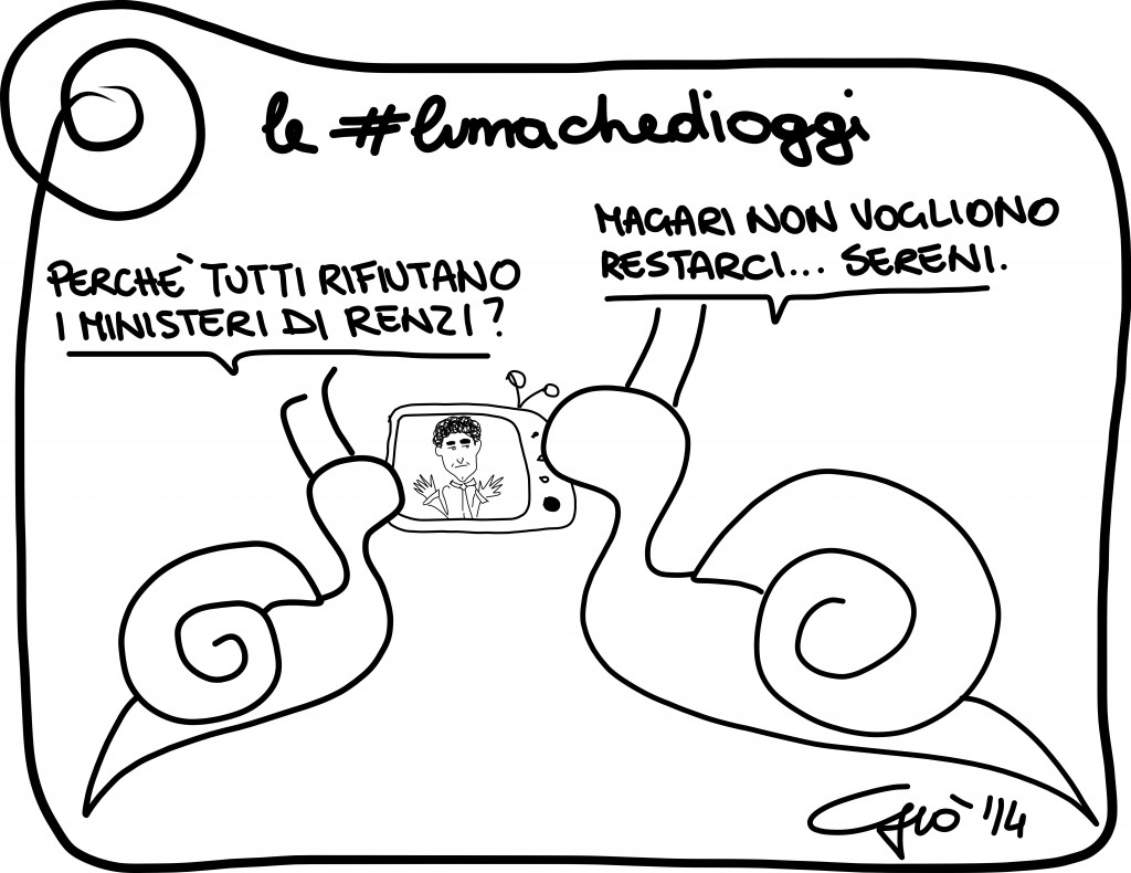 #lumachedioggi di Giovanni Laccetti del 18.2.2014