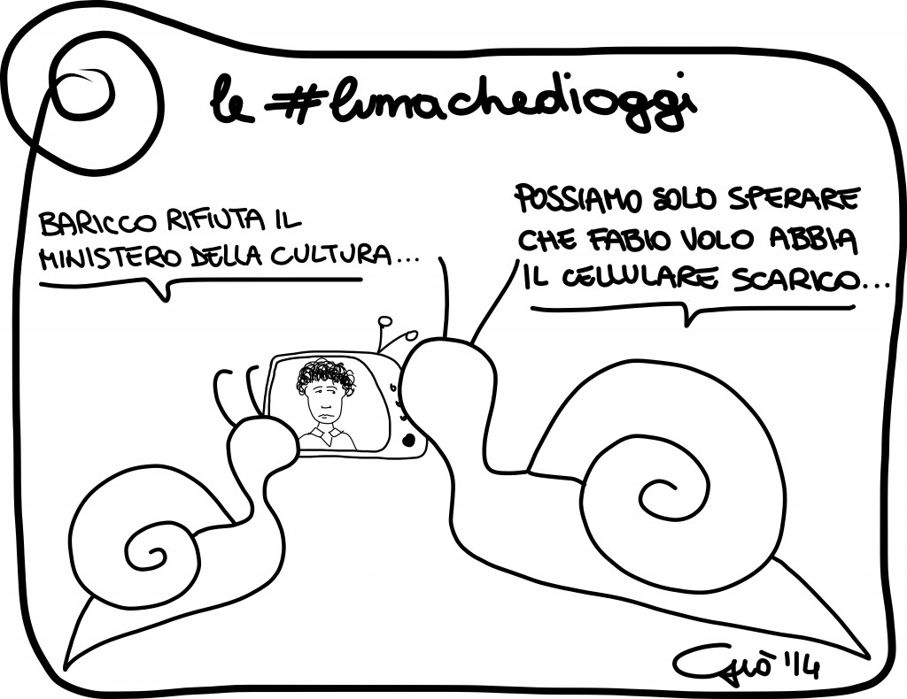 #lumachedioggi di Giovanni Laccetti del 16.2.2014