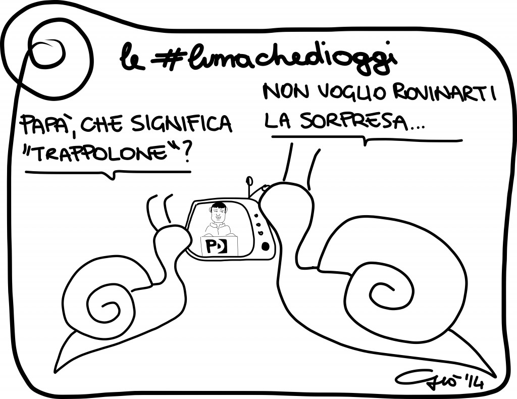 #lumachedioggi di Giovanni Laccetti del 12.2.2014
