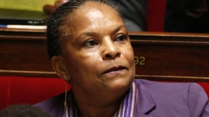 French Justice Minister Christiane Taubira attends the questions to the government session at the National Assembly in Paris