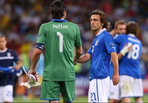 Pirlo e Buffon, più di 200 presenze in nazionale in due, quasi sicuramente non ci saranno ad Euro 2016