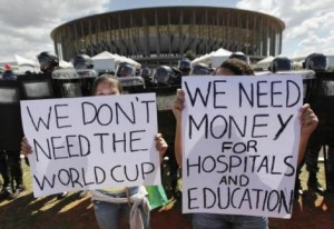 brasile protesta