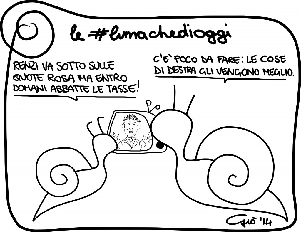 #lumachedioggi di Giovanni Laccetti del 11.3.2014
