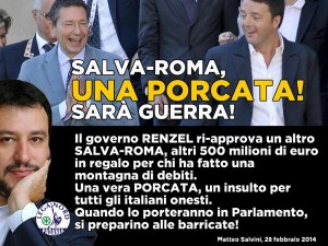 salva roma salvini