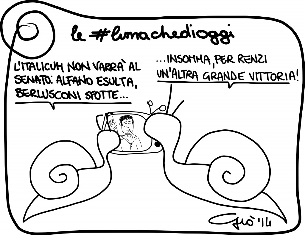 #lumachedioggi di Giovanni Laccetti del 5.3.2014