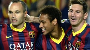 Iniesta-Neymar-Messi