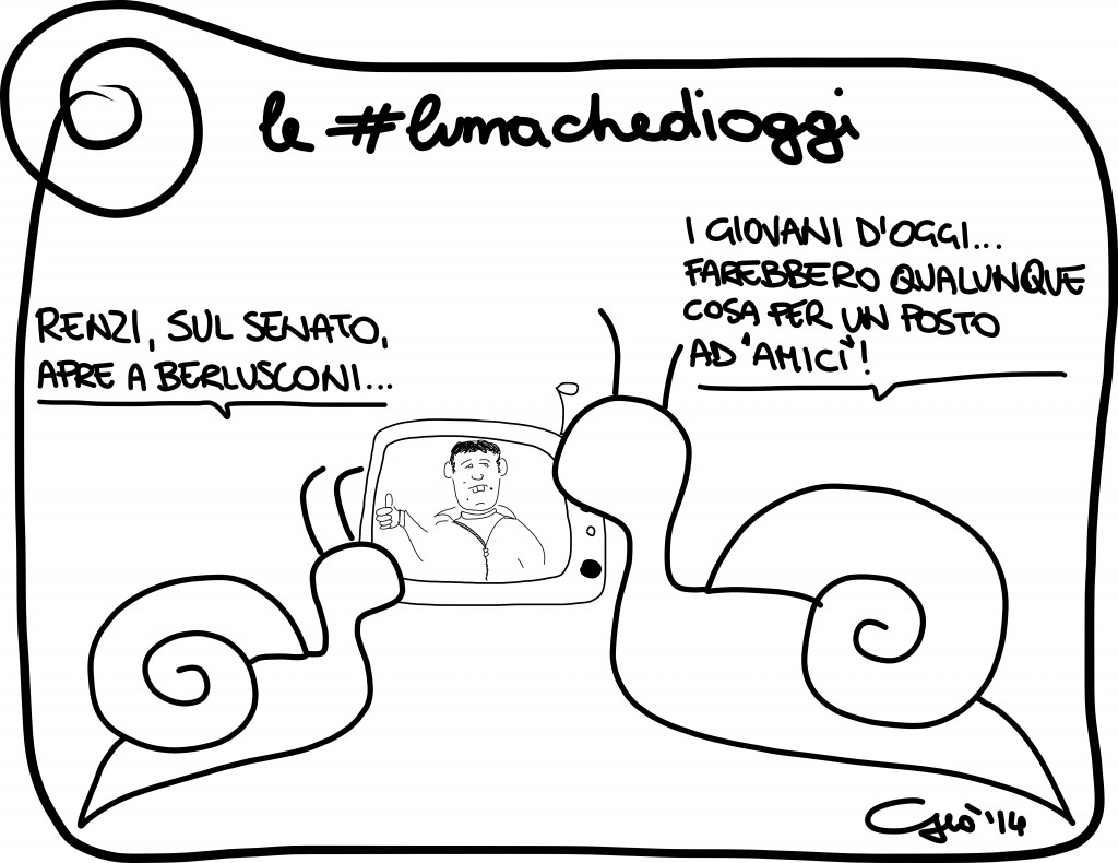 #lumachedioggi di Giovanni Laccetti del 28.04.2014