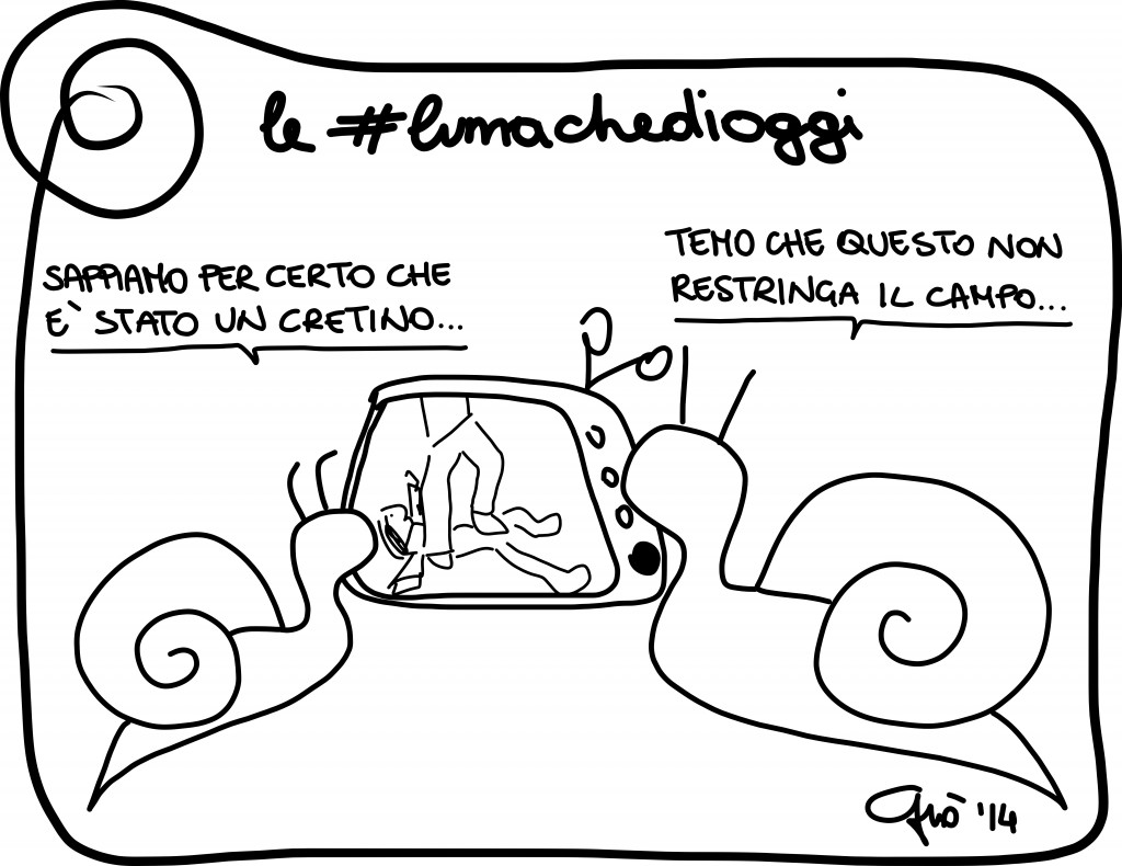 #lumachedioggi di Giovanni Laccetti del 15.4.2014