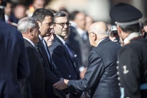 25 Aprile: Napolitano al Vittoriano per cerimonia