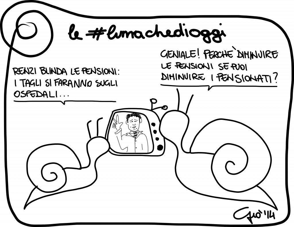 #lumachedioggi di Giovanni Laccetti del 4.4.2014