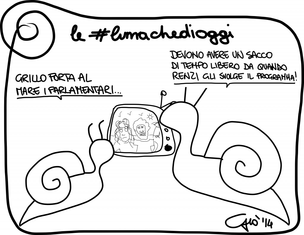 #lumachedioggi di Giovanni Laccetti del 1.4.2014