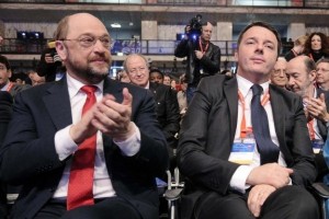 renzi schulz pse